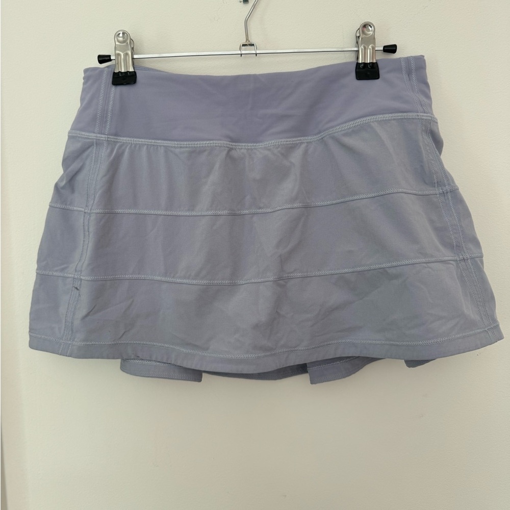 Lululemon Pace Rival MR Skirt pastel blue